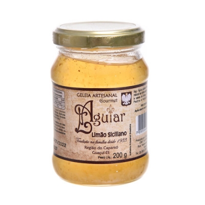 Geleia Artesanal Gourmet L Aguiar - Limão Siciliano - 200g