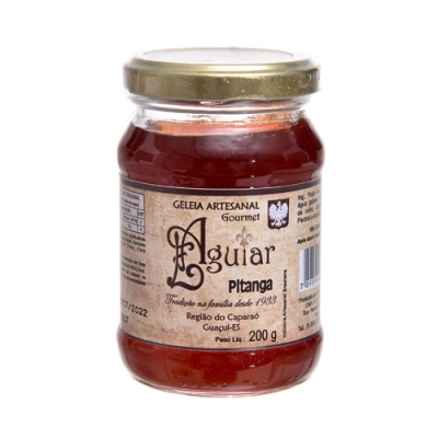 Geleia Artesanal Gourmet L Aguiar - Pitanga - 200g