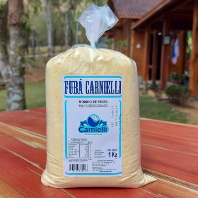 Fubá de Moinho de Pedra Carnielli - 1Kg