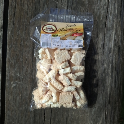 Biscoito Maisena e Coco Sem Glútem - 200g