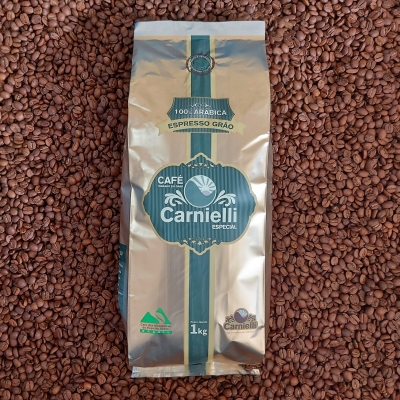 Kit 5 unidades - Café Torrado em Grão Espresso - Especial 1 Kg