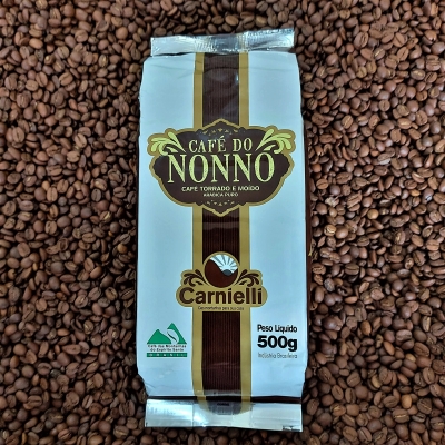 Kit 10 unidades - Café do Nonno Carnielli Torrado e Moído 500g